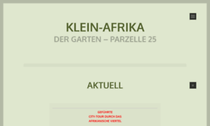 Kleinafrika.wordpress.com thumbnail