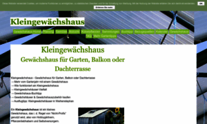 Kleingewaechshaus.de thumbnail