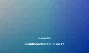 Kleinkarooboutique.co.za thumbnail