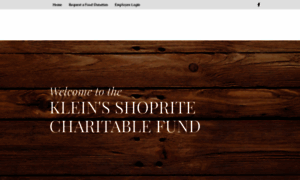 Kleinsshopritecharitablefund.com thumbnail