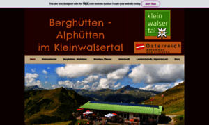 Kleinwalsertal-berghuetten.com thumbnail