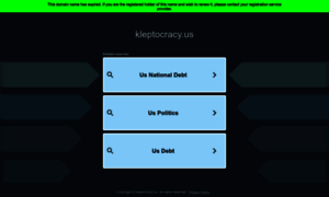 Kleptocracy.us thumbnail