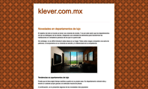 Klever.com.mx thumbnail