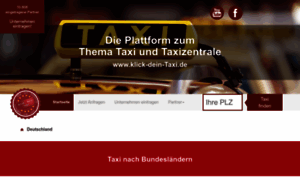 Klick-dein-taxi.de thumbnail