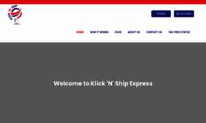 Klicknshipexpress.com thumbnail