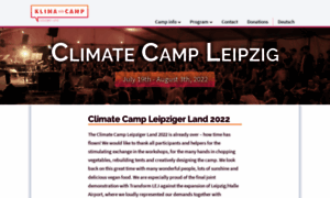 Klimacamp-leipzigerland.de thumbnail