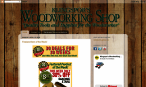 Klingsporswoodworkingshop.blogspot.com thumbnail