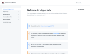 Klipper.info thumbnail
