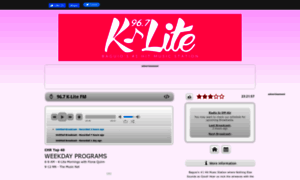 Klite967fm.caster.fm thumbnail