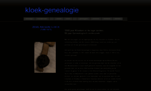 Kloek-genealogie.nl thumbnail