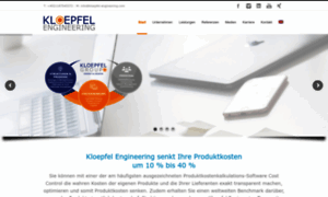 Kloepfel-engineering.de thumbnail