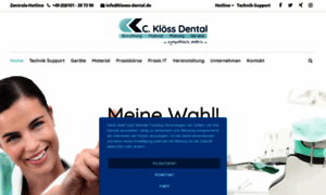 Kloess-dental.de thumbnail