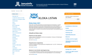 Klokalistan.janusinfo.se thumbnail