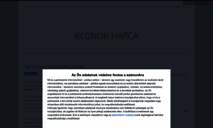 Klonokharca.blog.hu thumbnail