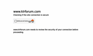 Klrforum.com thumbnail