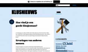 Klusnieuws.wordpress.com thumbnail