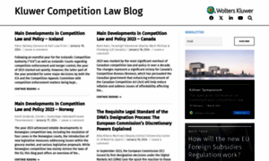 Kluwercompetitionlawblog.com thumbnail