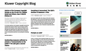 Kluwercopyrightblog.com thumbnail