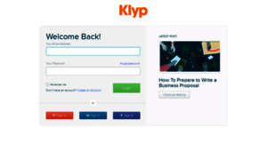 Klyp.proposify.com thumbnail