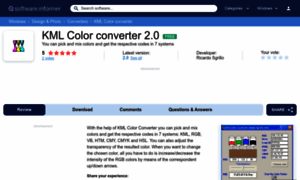 Kml-color-converter.software.informer.com thumbnail