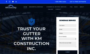 Kmroofs.com thumbnail