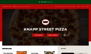 Knappstreetpizzamenu.com thumbnail