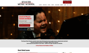 Knauermusicschool.com thumbnail