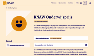 Knawonderwijsprijs.nl thumbnail