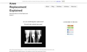 Knee-replacement-explained.com thumbnail