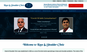 Kneeandshoulderclinic.com thumbnail