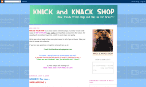 Knickandknackshop.blogspot.com thumbnail