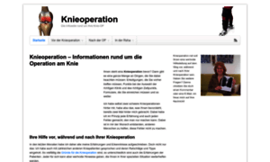 Knieoperation.net thumbnail