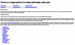 Knight-gold.net thumbnail