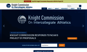Knightcommission.org thumbnail