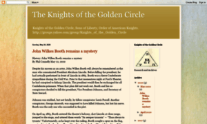 Knights-of-the-golden-circle.blogspot.com thumbnail