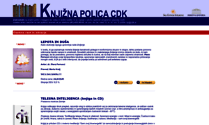 Knjizna-polica.cdk.si thumbnail