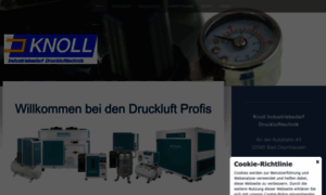 Knoll-drucklufttechnik.de thumbnail