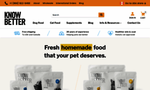 Knowbetterpetfood.ca thumbnail