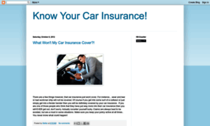 Knowcarinsurance.blogspot.com thumbnail