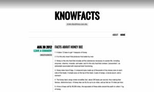 Knowfacts.wordpress.com thumbnail
