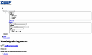 Knowledge-sharing-courses.zeef.com thumbnail