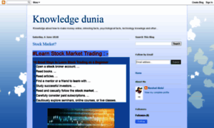 Knowledgedunia123.blogspot.com thumbnail