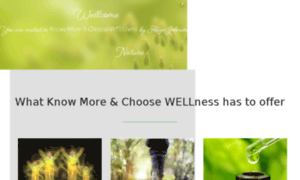 Knowmorechoosewellness.com thumbnail