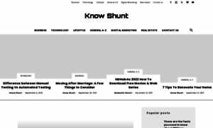 Knowshunt.com thumbnail