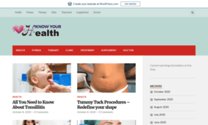 Knowyour.health.blog thumbnail