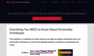 Knowyourarchetypes.com thumbnail