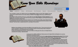 Knowyourbiblerecordings.org thumbnail