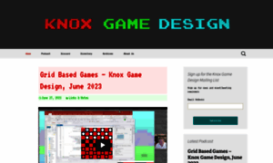 Knoxgamedesign.org thumbnail
