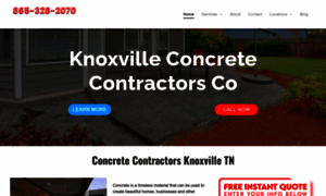 Knoxvilleconcretecontractorsco.com thumbnail