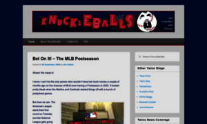 Knuckleballsblog.com thumbnail